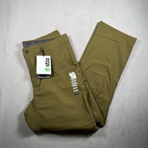 NWT Stio Coburn‎ XT Convertible Pants Men's 36 Sage Root Stretch Convertible